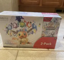 Pokemon TCG Prismatic Evolutions ETB with Booster Bundle Costco 2-Pack Sealed - Image 2