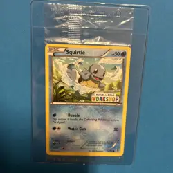 Pokemon TCG Squirtle Stamped Promo Card 14/101 Sealed Build-A-Bear Edition - Image 2