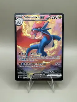 Pokemon TCG Salamence EX Journey Together Special Illustration Rare Card 187/159 - Image 1