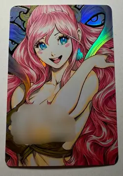 SEXY HEROINE WAIFU Shirahoshi ONE PIECE ACG PREMIUM HOLOFOIL CARD NM - Image 1