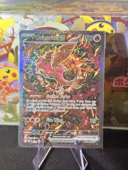 Oricorio EX #24 Mega Evolution Phantasmal Flames Black Star Promo Card NM #4 - Image 1