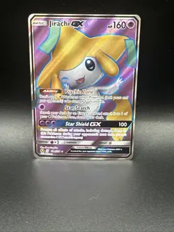 Pokemon TCG Jirachi GX Unified Minds Holo Promo Card 79a/236 - Image 1