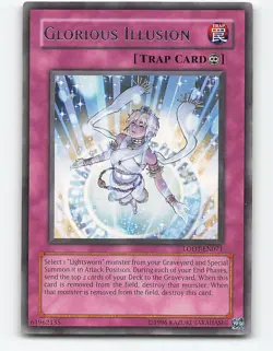 Glorious Illusion #LODT-EN071 Rare Yugioh Card - Image 1