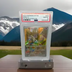 2024 Pokemon Mimikyu 075 : Scarlet & Violet ETB Promo Card Holo PSA 10 Gem Mint - Image 1