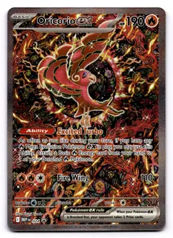 Oricorio ex 024 Promo Pokemon TCG ME: Mega Evolution Promo NM - Image 1