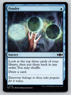 Ponder - Commander: Tarkir Dragonstorm - Image 1