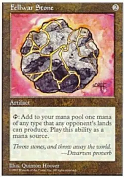 1 x Fellwar Stone - Fifth Edition - Light Play - MTG - Image 1