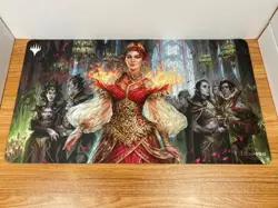 MTG ULTRA PRO PLAYMAT Chandra, Dressed to Kill, 2020 Innistrad: Crimson Vow - Image 1