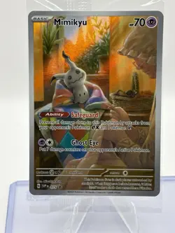 Pokemon TCG Mimikyu Scarlet & Violet Promo Card 075/Promo Sealed 70 HP - Image 1