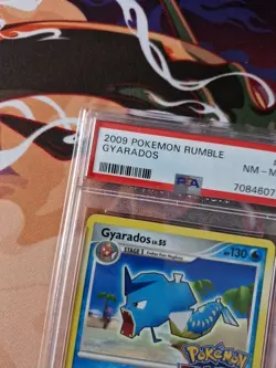 PSA 8 gyarados 6/16 pokemon rumble - Image 2