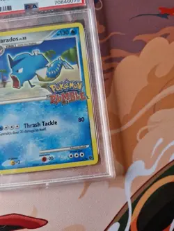 PSA 8 gyarados 6/16 pokemon rumble - Image 4