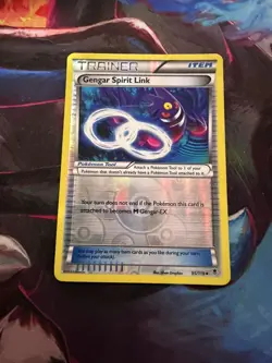 Pokemon TCG Gengar Spirit Link Phantom Forces 95/119 Reverse Holo HP - Image 1