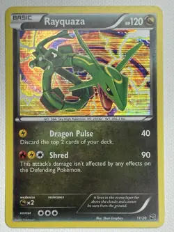 Pokemon TCG Rayquaza Dragon Vault 11/20 Holo Rare - Image 1