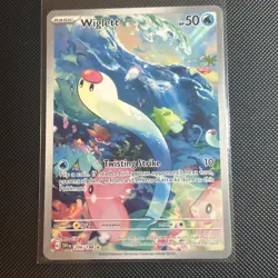 Wiglett 206/198 Illustration Rare Scarlet & Violet Pokemon TCG *NM* - Image 1