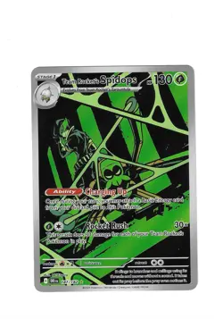 Team Rocket's Spidops 187/182 Sv10: Destined Rivals Art Rare [AR] - Pokemon TCG - Image 1