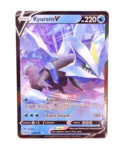 Kyurem V 048/196 - Lost Origins Sword & Shield Ultra Rare Pokemon Card - NM - Image 1