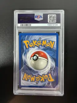 1999 POKEMON BASE SET UNLIMITED #12/102 NINETALES-HOLO PSA 8 - Image 4