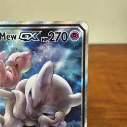 Pokemon TCG Mewtwo and Mew GX Sun Moon SM191 MP-LP - Image 3