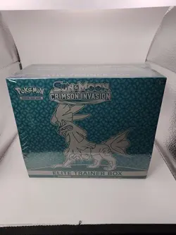 Pokemon TCG Sun & Moon Crimson Invasion Elite Trainer Box - Sealed - Image 1