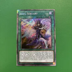 Yu-Gi-Oh Soul Servant (Platinum Secret Rare) RA03-EN271 Quarter Century Bonanza - Image 2
