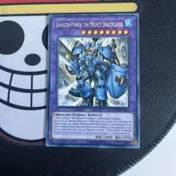 Yu-Gi-Oh! TCG Dinoster Power, the Mighty Dracoslayer Ancient Guardians... - Image 1