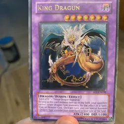 Yugioh King Dragun Ultimate Rare - MP - Unlimited Edition FET-EN036 - Image 4