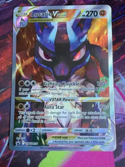 Lucario VSTAR - SWSH291 - SWSH Black Star Promo Pokemon TCG - NM - Image 1