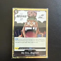 One Piece CG 4 My Era Begins!! OP09-096 Emperors in the New World Rare! - Image 1