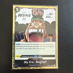 One Piece CG 4 My Era Begins!! OP09-096 Emperors in the New World Rare! - Image 2