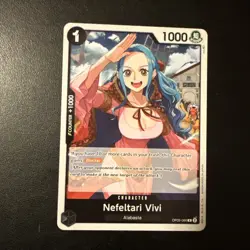 One Piece Nefeltari Vivi (OP05-086/258) OP05 Awakening of the New Era NM FOIL - Image 1
