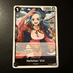 One Piece Nefeltari Vivi (OP05-086/258) OP05 Awakening of the New Era NM FOIL - Image 2