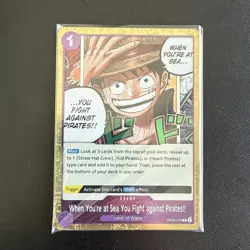 One Piece Awakening of The New Era Foil When You’re At Sea OP05-076 - Image 1
