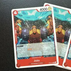 Jozu x4 OP02-008 ONE PIECE Tcg Game NM Red Playset Common - Image 2