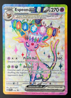 Pokemon Espeon ex SVP 175 Premium Figure Collection Black Star Promo NM - Image 1