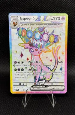 Pokemon Espeon ex SVP 175 Premium Figure Collection Black Star Promo NM - Image 3