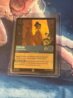 Disney Lorcana - Chicha Dedicated Mother 5/P2 FOIL League Promo Shimmering Skies - Image 1