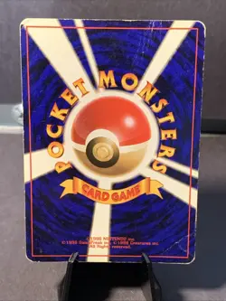 Pokemon TCG Clefable No. 036 Holo Rare Jungle Japanese VTG WOTC 1996 Swirl - Image 3