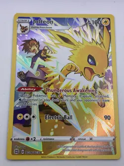 Pokemon Jolteon Brilliant Stars Trainer Gallery TG04/TG30 Ultra Rare Holo NM/M - Image 2
