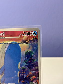 Pokemon TCG Wailord 162/159 Journey Together Illustration Rare Near Mint 10 - Image 2