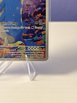 Pokemon TCG Wailord 162/159 Journey Together Illustration Rare Near Mint 10 - Image 5