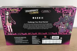 Pokemon Marnie Premium Collection Box New & Sealed - 8x Boosters + Playmat - Image 2