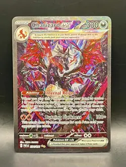 Charizard ex 234/091 Paldean Fates Special Illustration Rare Holo Pokemon NM/M - Image 5