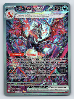 Charizard ex 234/091 Special Illustration Rare Paldean Fates Pokemon Card CUSTOM - Image 1