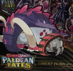 Pokemon TCG Paldean Fates Great Tusk ex & Iron Treads ex Premium Collection |NEW - Image 2