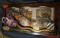 Pokemon TCG Paldean Fates Great Tusk Iron Treads ex Premium Collection walmart - Image 1