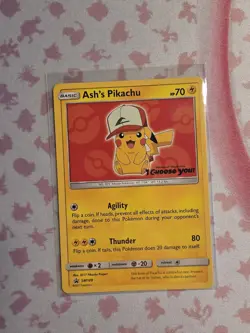 Pokemon TCG Ash's Pikachu I Choose you movie Promo Lot of 6 Cards SM109-SM114 - Image 3