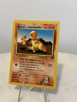 Pokemon TCG Blaine's Charmander Gym Challenge, Common Card 60/132 - Image 1