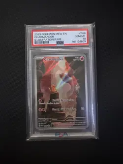 Pokemon Charmander TCG #168/165 Scarlet & Violet 151 Card PSA 10 - Image 1