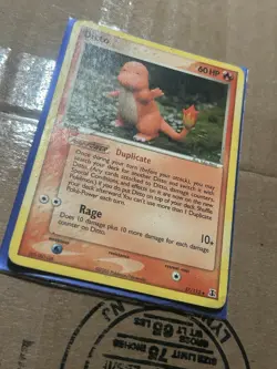 Ditto 37/113 Charmander Delta Species 2005 Pokemon Card Vintage DMG - Image 3