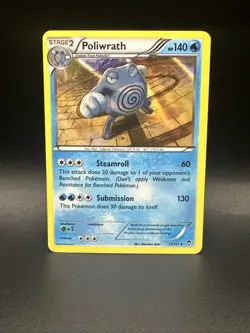 Poliwrath 17/111 Holo Rare XY - Furious Fists Pokemon Card - Image 1